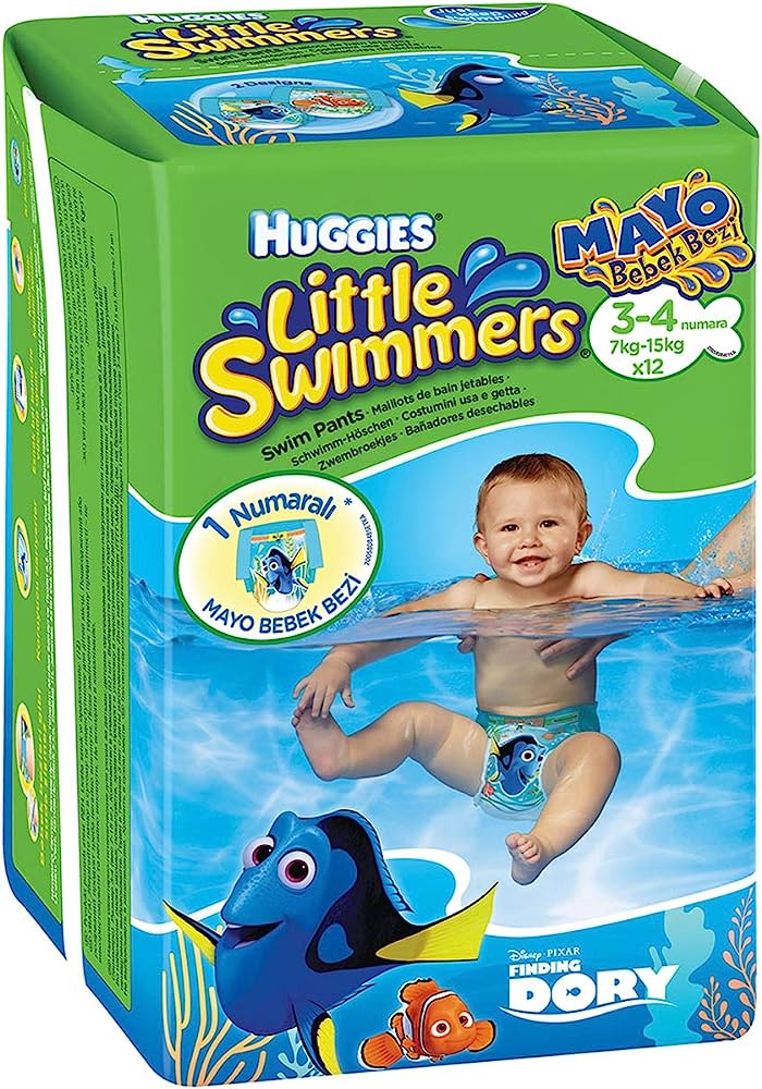 Little Swimmers Huggies Size 3/4 (7 to 15 kg)