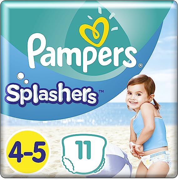 Pampers Baby-Dry Diapers, Size 4-5, 9-15 kg