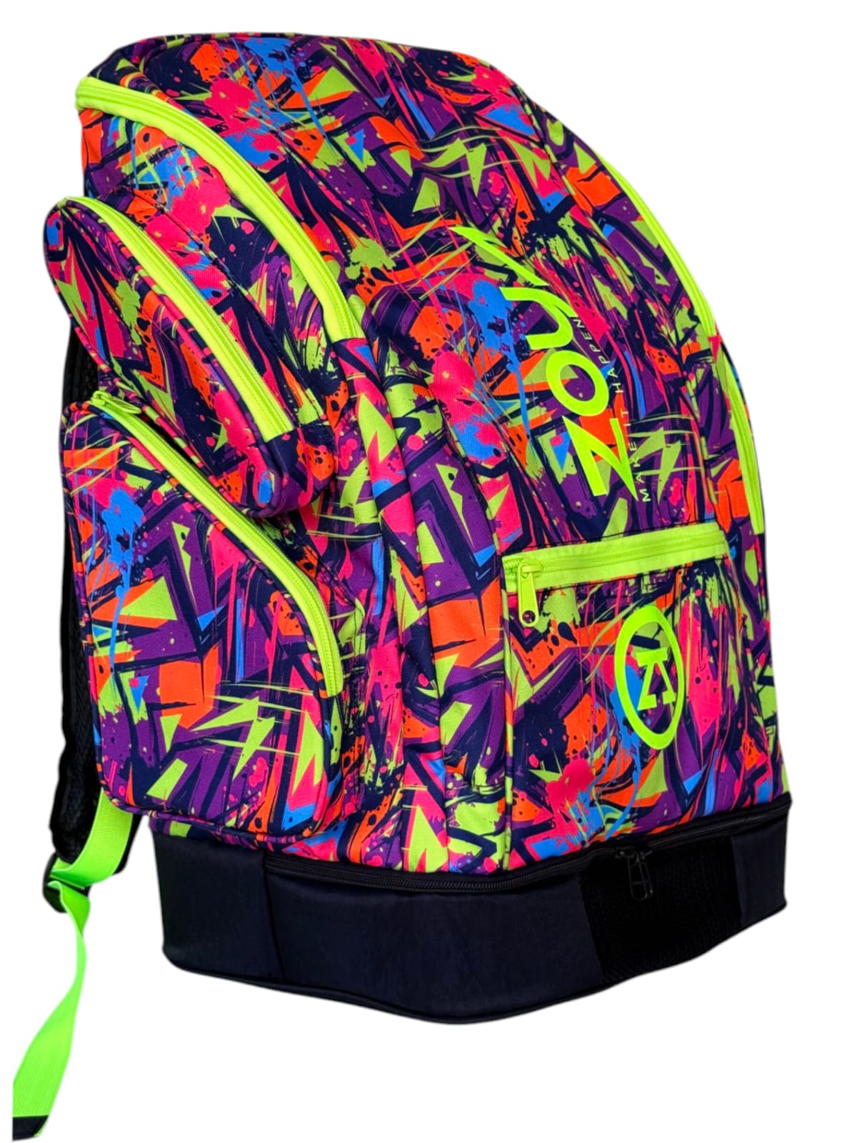 Zoya Aqua Backpack  PURPLE & GREEN 2025