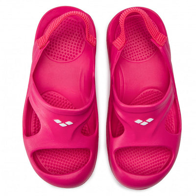 ARENA Softy Kids Hook Sandals - fuchsia-bright pink