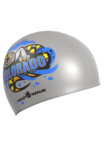 Mad Wave Colorado Swim Cap 001W