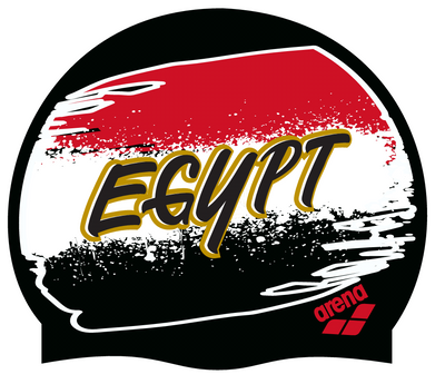 Arena Egypt Flag swimming cap