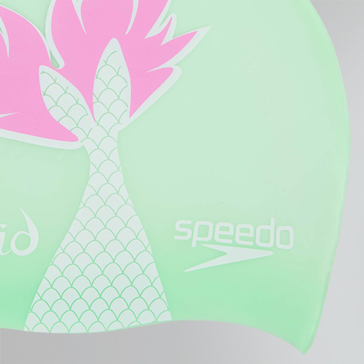 Speedo Junior Slogan Cap Mermaid Tail