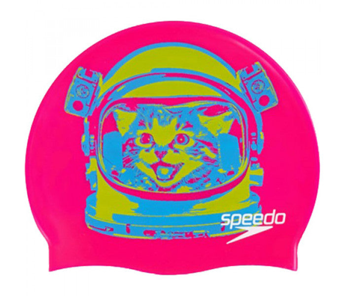 Speedo Slogan Print Cap Junior Cat