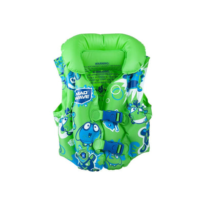 Mad Wave Swimvest Mad Bubbles Green