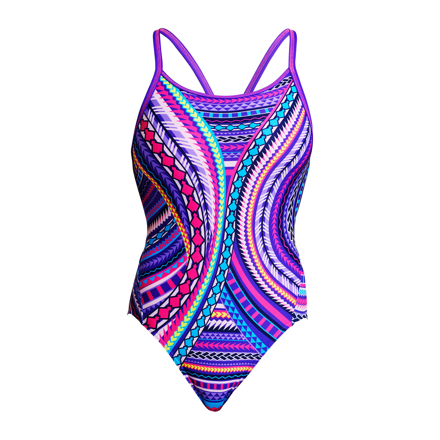 Funkita Diamond Back One Piece Ladies Fantasy Flight