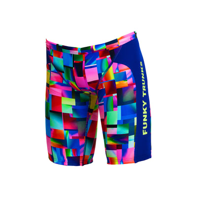 Funky Trunks Boy's  Training Jammers Patch Panels