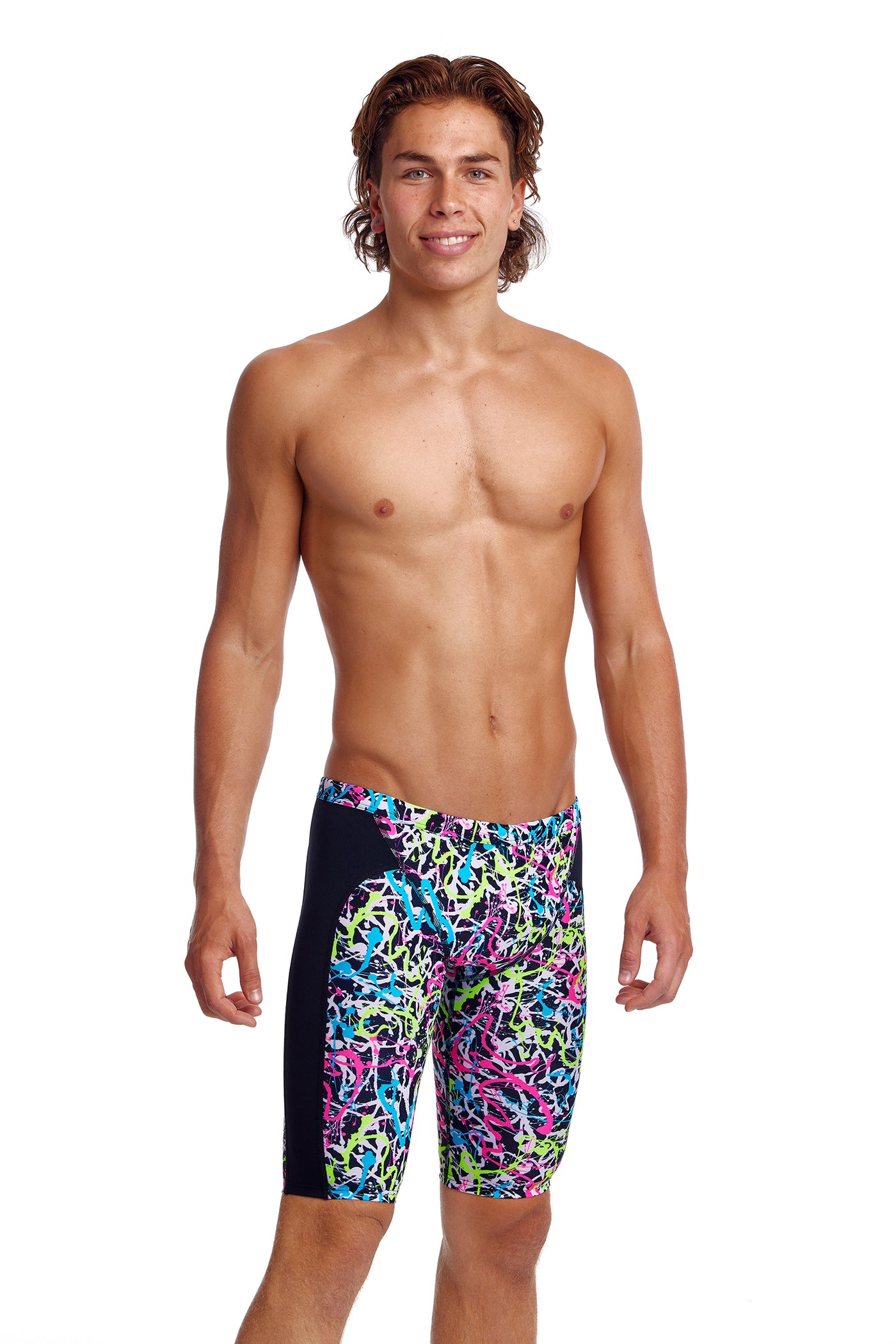 Funky Trunks Men's Training Jammers Messed Up