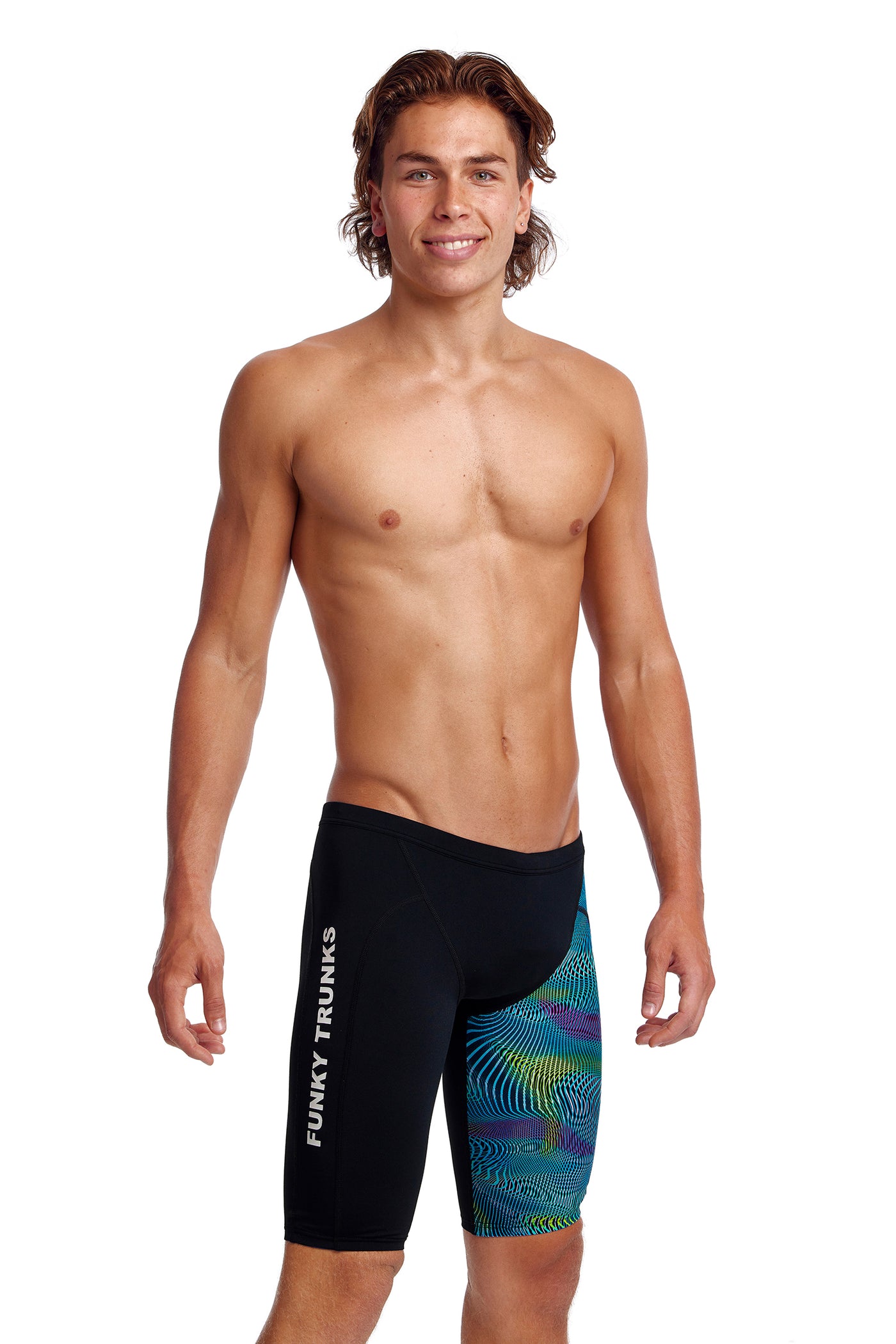 Funky Trunks Men's Training Jammers Wires Crossed