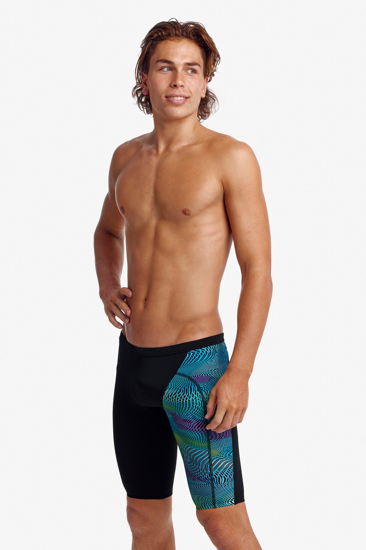 Funky Trunks Men's Training Jammers Wires Crossed