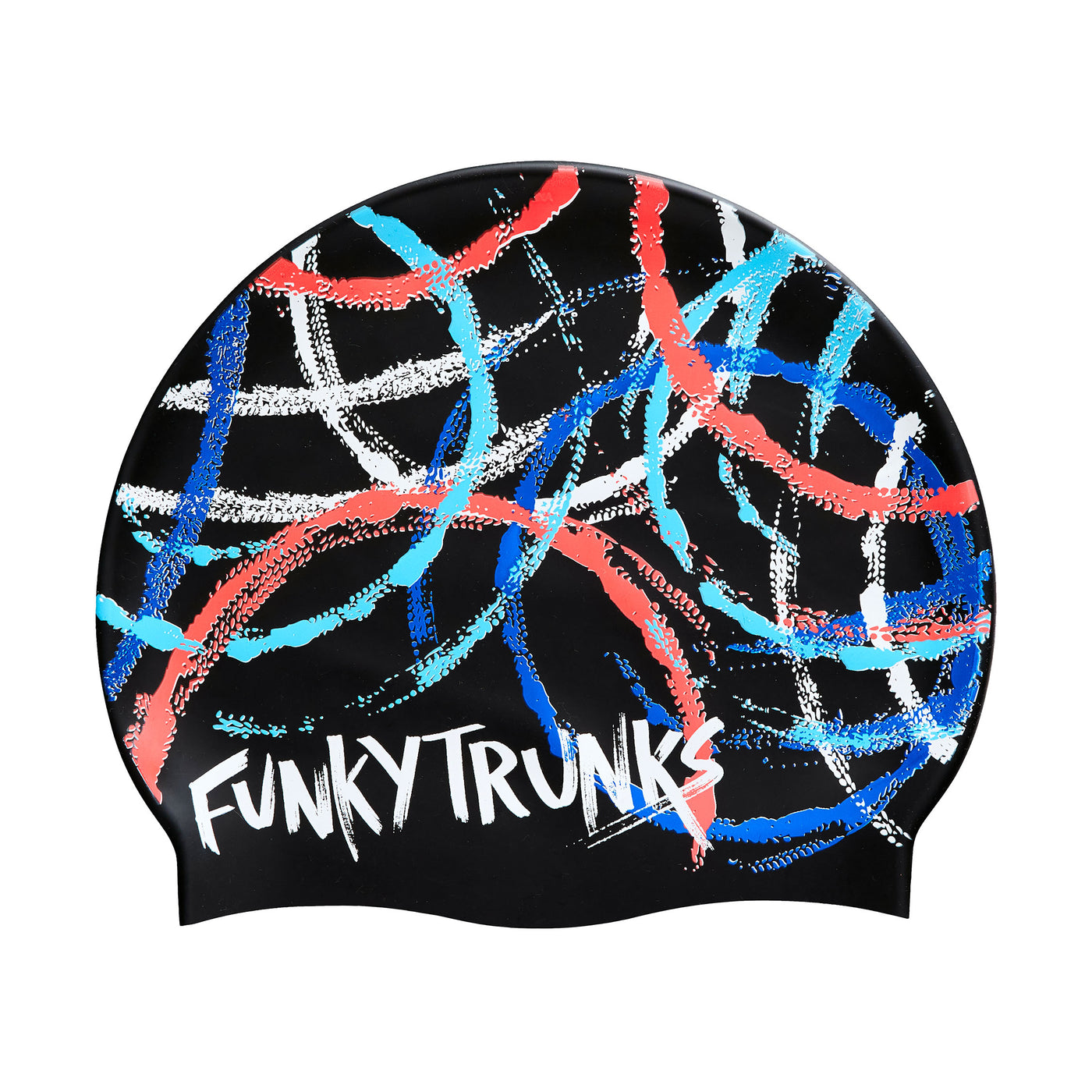 FUNKY TRUNKS SILICONE SWIMMING CAP - Spin Doctor