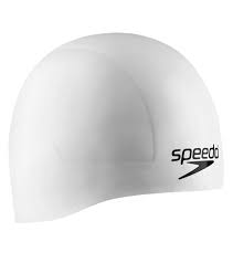 Speedo Aqua-V Racing Cap White