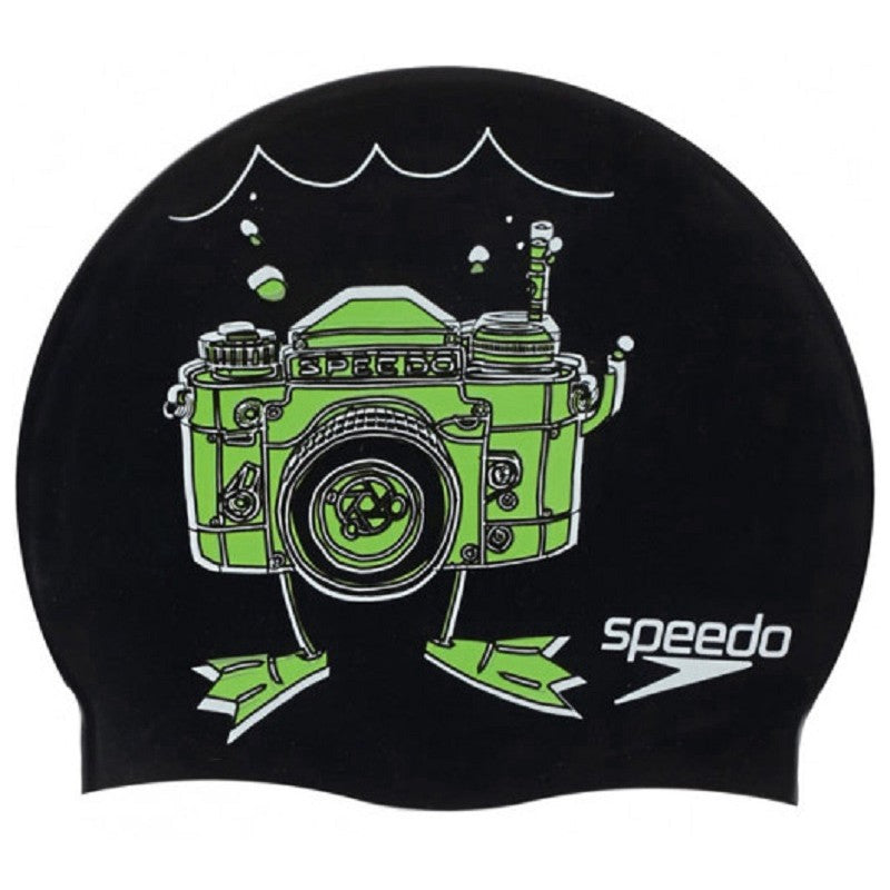 Speedo Slogan Print Cap Junior Camera