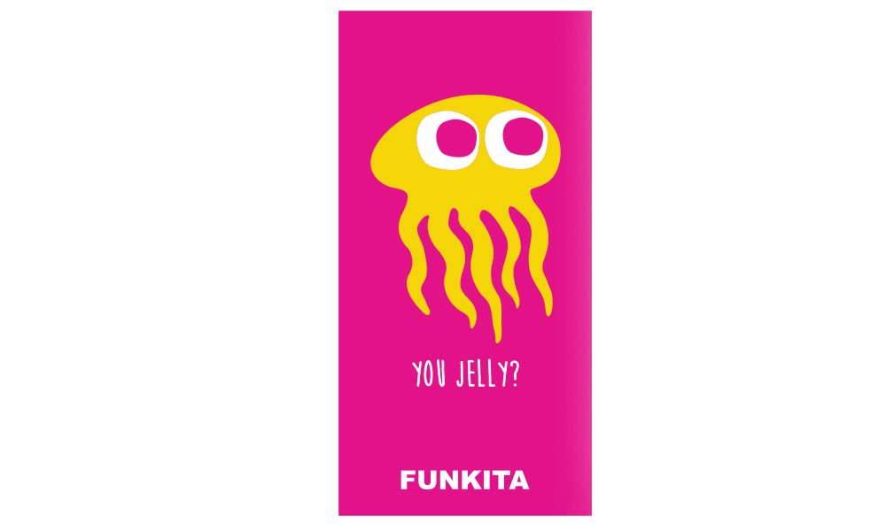 FUNKITA COTTON LARGE TOWEL - YOU JELLY